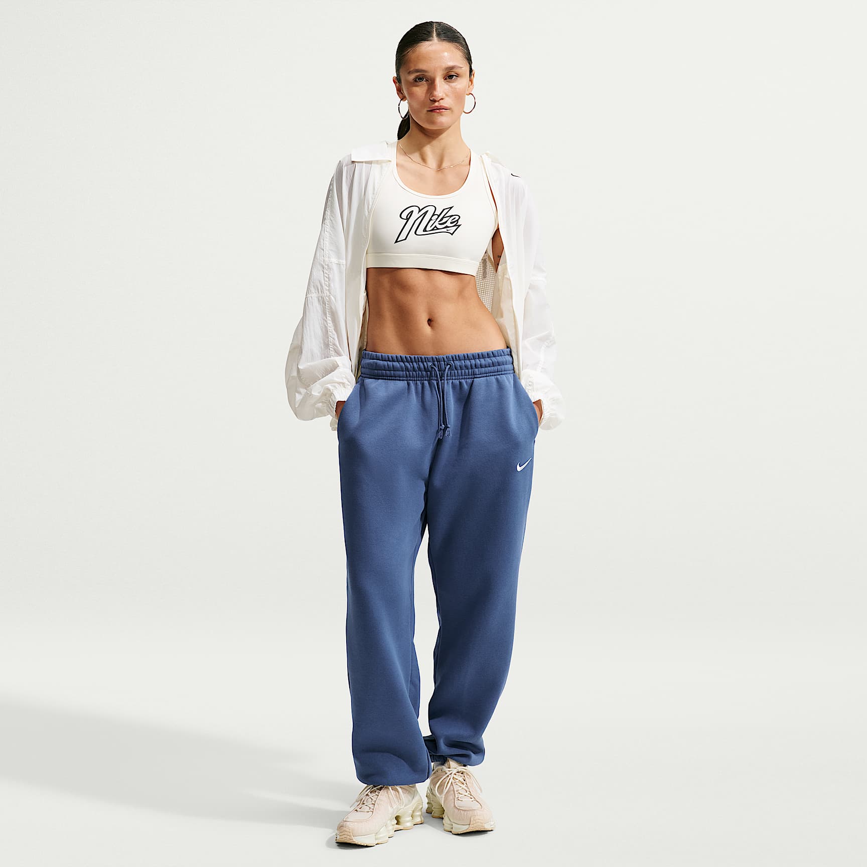 Nike Sportswear Phoenix Fleece Women's High-Waisted Oversized